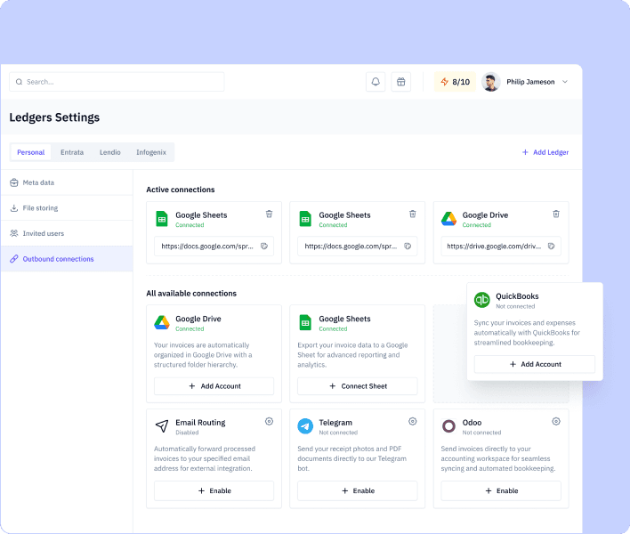 Push to Your Accounting Stack